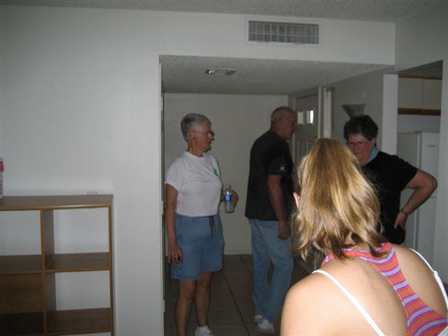 moving in